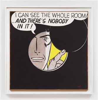 I Can See the Whole Room!...and There's Nobody in it! - Roy Lichtenstein
