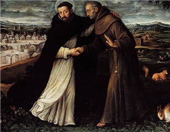 On the Meeting of Saints Francis and Dominic