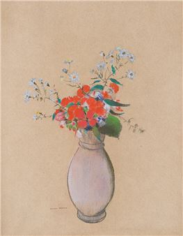 Vase de fleurs - Odilon Redon