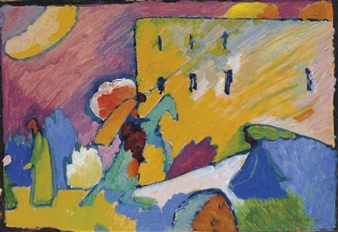 Studie zu Improvisation 3 - Wassily Kandinsky