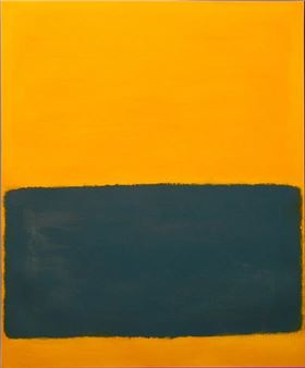 Untitled (Abstract Yellow and Blue) - Mark Rothko