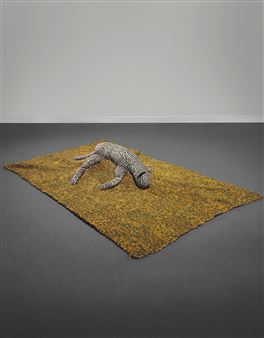Two parts: Arena #8 (Leopard) - Mike Kelley