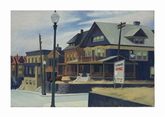 East Wind Over Weehawken - Edward Hopper