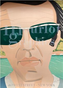 Self Portrait (Mourlot Graphics) - Alex Katz