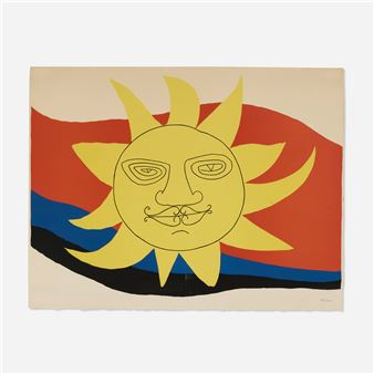 Sun Face - Alexander Calder