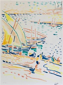 Boats at Collioure, circa - André Derain