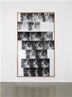 White Disaster [White Car Crash 19 Times] - Andy Warhol