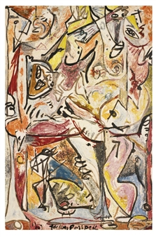 THE BLUE UNCONSCIOUS - Jackson Pollock