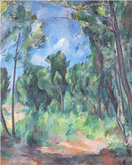 Clairière (The Glade) - Paul Cézanne