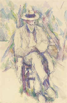 Portrait de Vallier - Paul Cézanne