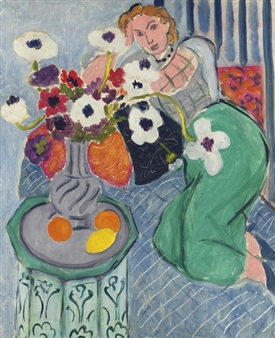 L'Odalisque, harmonie bleue - Henri Matisse