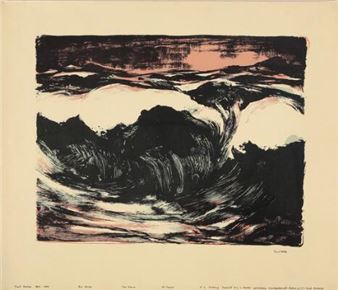 Die Woge - Emil Nolde