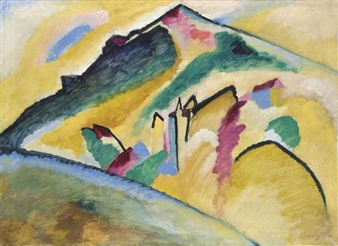 Herbstlandschaft - Wassily Kandinsky