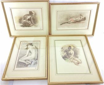 Nude Art Prints - Fernando Amorsolo