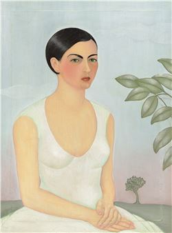Portrait of Cristina, My Sister - Frida Kahlo