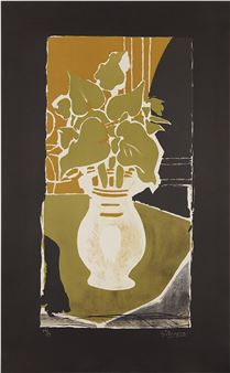 Feuilles, couleur lumière (Leaves, Light Color) (V. 86) - Georges Braque