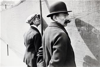 Henri Cartier-Bresson photograph Man Looking Brussels - Henri Cartier-Bresson