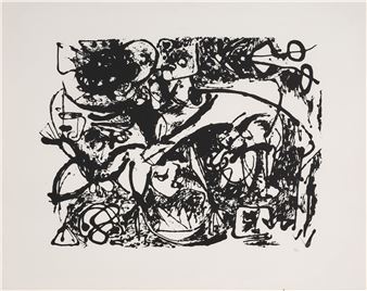 Untitled (O'Conner & Thaw 1092) - Jackson Pollock