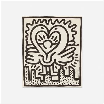 Signed Kutztown Connection poster - Keith Haring