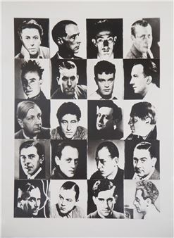 MAN RAY - Portraits d'artistes - Man Ray