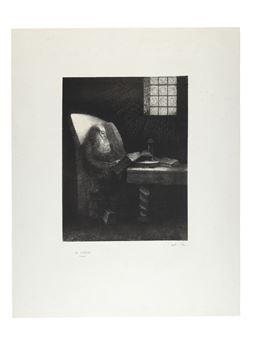 Le liseur - Odilon Redon