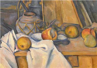 Fruits et pot de gingembre - Paul Cézanne