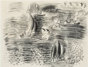 Seascape (La Mer - Raoul Dufy