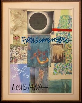 Robert Rauschenberg Louisiana Poster, 1971 - Robert Rauschenberg