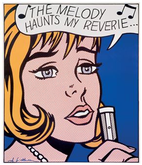 The Melody Haunts My Reverie - Roy Lichtenstein